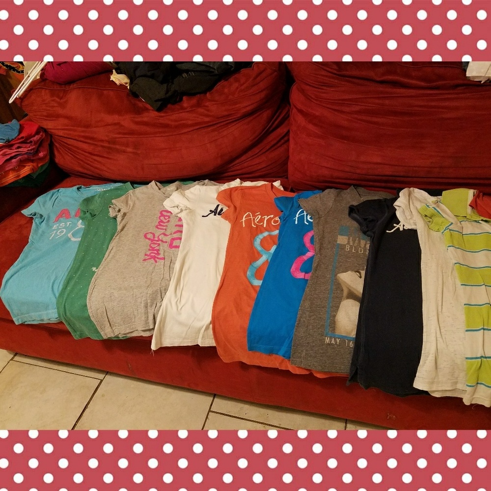 25 bundle of Aeropostale tops